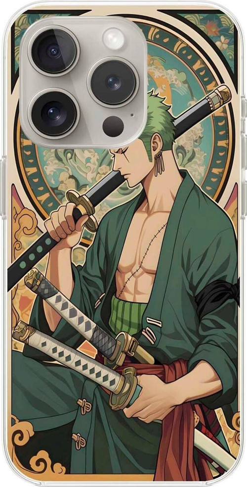 İphone 13 Pro Uyumlu Şeffaf Kılıf One Piece Tasarımlı 3
