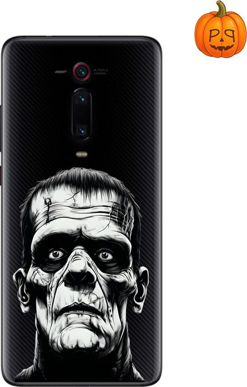 Ppkin Dali Design Xiaomi Mi 9T Uyumlu Şeffaf Kılıf Horror 6 Tasarımlı