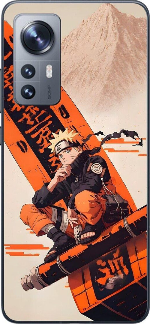 Xiaomi Mi 12 Uyumlu Şeffaf Kılıf Naruto Tasarımlı
