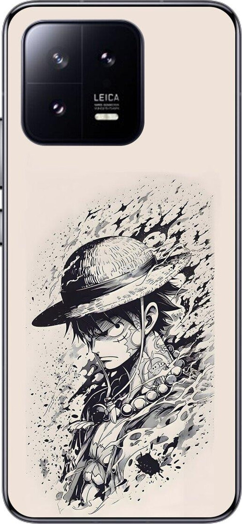 Xiaomi Mi 13 Uyumlu Şeffaf Kılıf One Piece 1 Tasarımlı