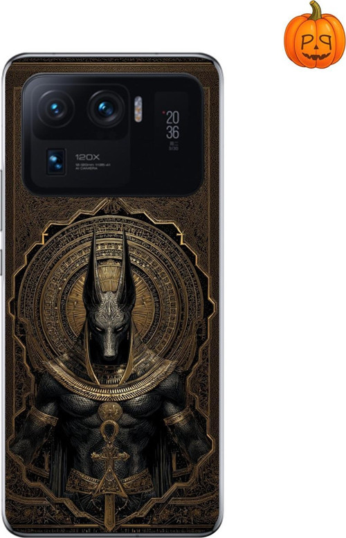 Xiaomi Mi 11 Pro Uyumlu Şeffaf Kılıf Antik Mısır 1 Tasarımlı
