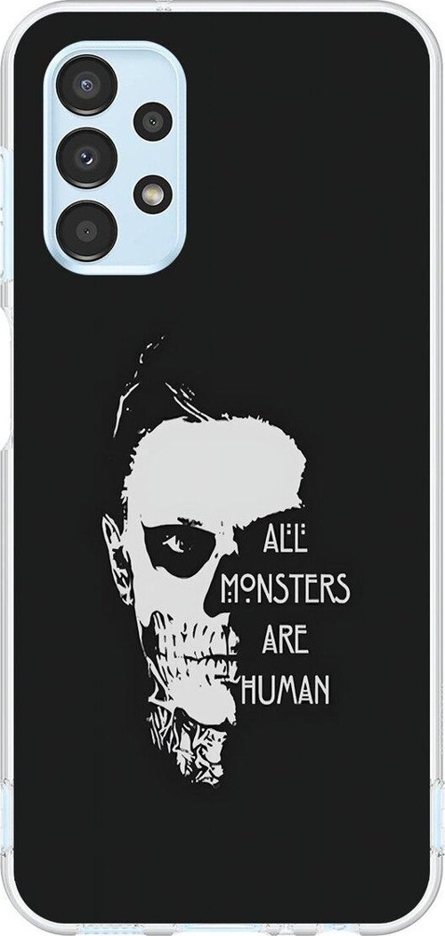 Samsung Galaxy A13 Uyumlu Şeffaf Kılıf American Horror Story Tasarımlı