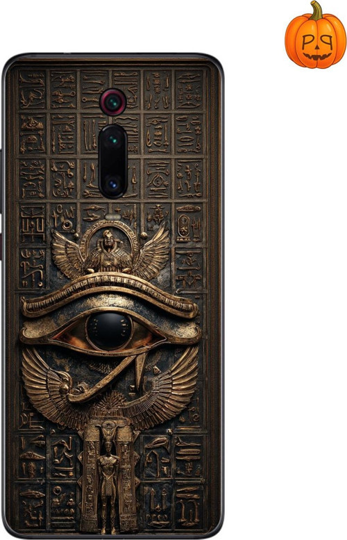 Xiaomi Mi 9T Pro Uyumlu Şeffaf Kılıf Antik Mısır 2 Tasarımlı