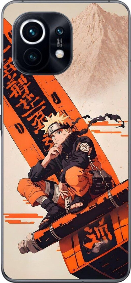 Xiaomi Mi 11 Uyumlu Şeffaf Kılıf Naruto Tasarımlı