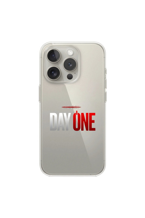 İphone 11 Pro Uyumlu Şeffaf Kılıf One Day/Day One Tasarımlı