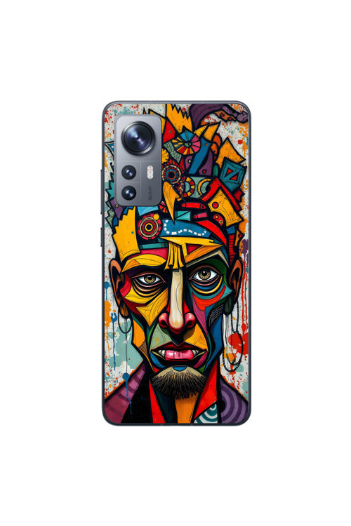 Xiaomi Mi 12 Lite Uyumlu Şeffaf Kılıf Tablo 1 Tasarımlı