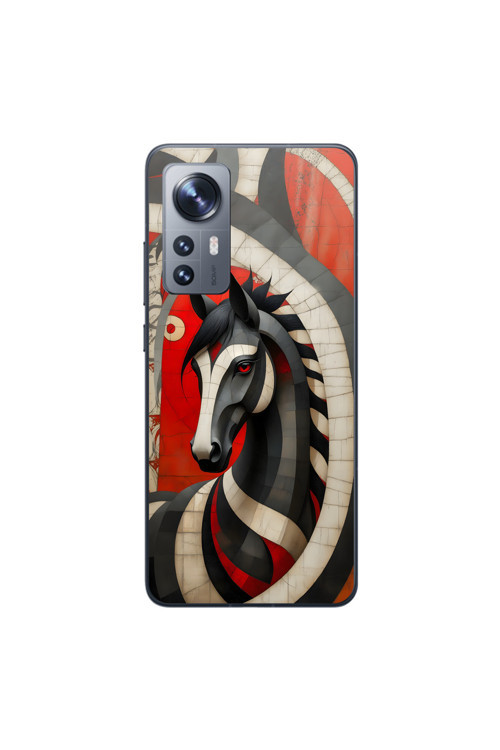 Xiaomi Mi 12 Lite Uyumlu Şeffaf Kılıf Tablo 5 Tasarımlı