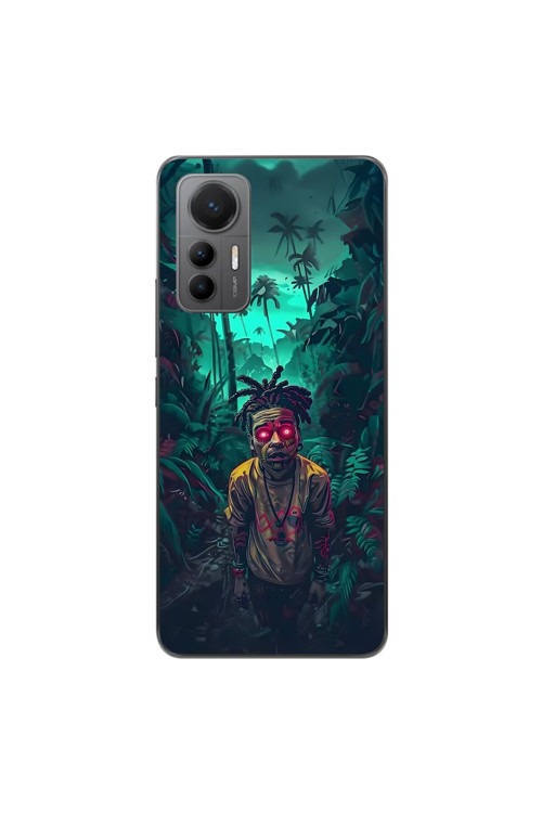 Xiaomi Mi 12 Lite Uyumlu Şeffaf Kılıf Aesthetic 7 Tasarımlı