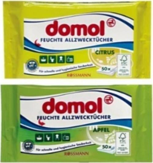 2 Adet Islak Temizleme Bezi Narenciye Limon Ve Elma Kokulu Genel Temizlik Bezi 50 Li