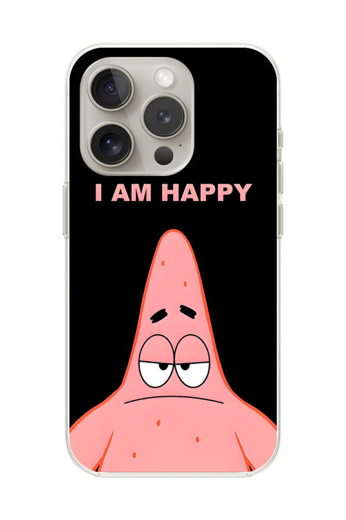 İphone 15 Pro Uyumlu Şeffaf Kılıf Sponge Bob Tasarımlı 2