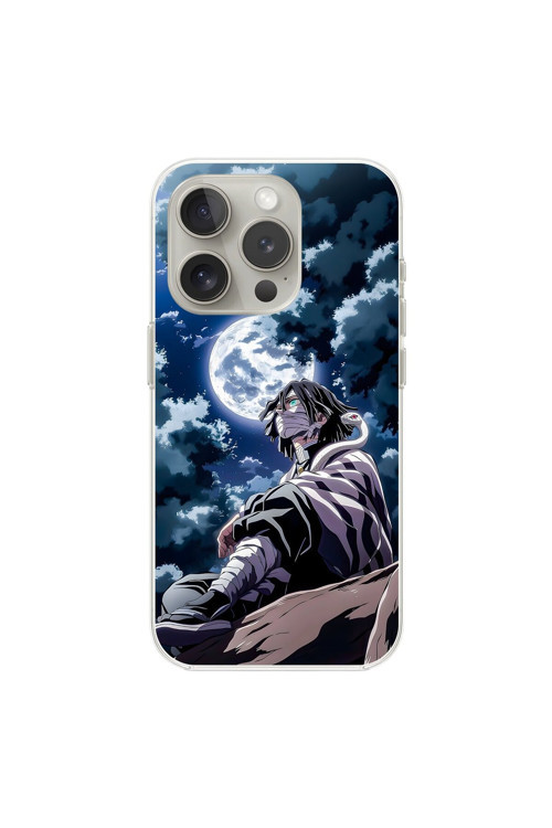 İphone 11 Pro Max Uyumlu Şeffaf Kılıf Demon Slayer 4 Tasarımlı