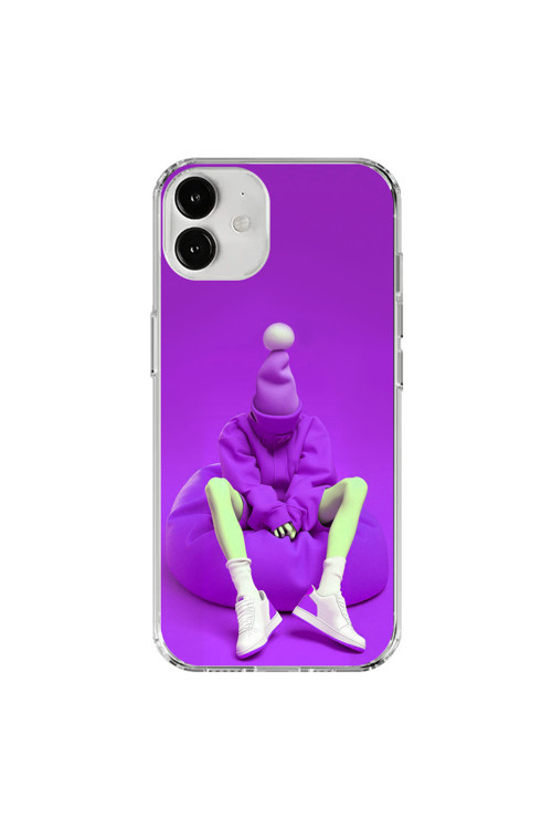 İphone 12 Mini Uyumlu Şeffaf Kılıf No Face 6 Tasarımlı