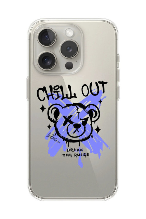 İphone 14 Pro Uyumlu Şeffaf Kılıf Graffiti 8 Tasarımlı