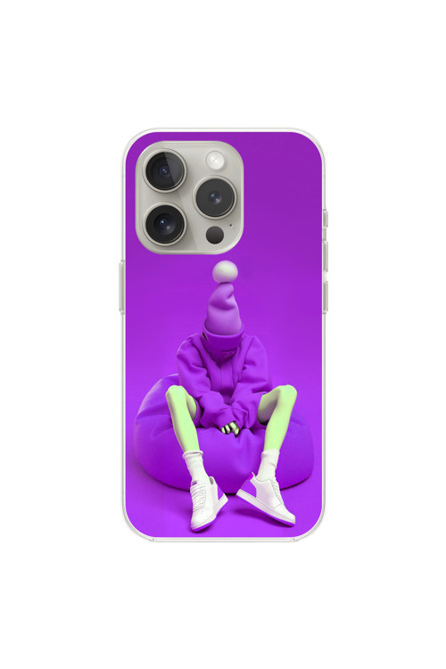 İphone 12 Pro Uyumlu Şeffaf Kılıf No Face 6 Tasarımlı