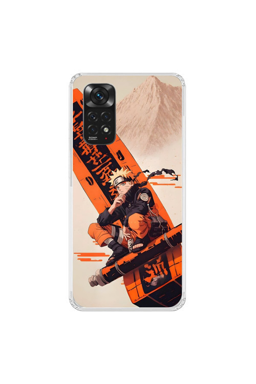 Xiaomi Redmi Note 11 Uyumlu Şeffaf Kılıf Naruto Tasarımlı