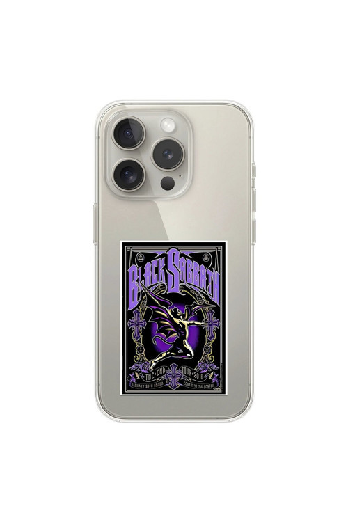 İphone 11 Pro Max Uyumlu Şeffaf Kılıf Black Sabbath Tasarımlı
