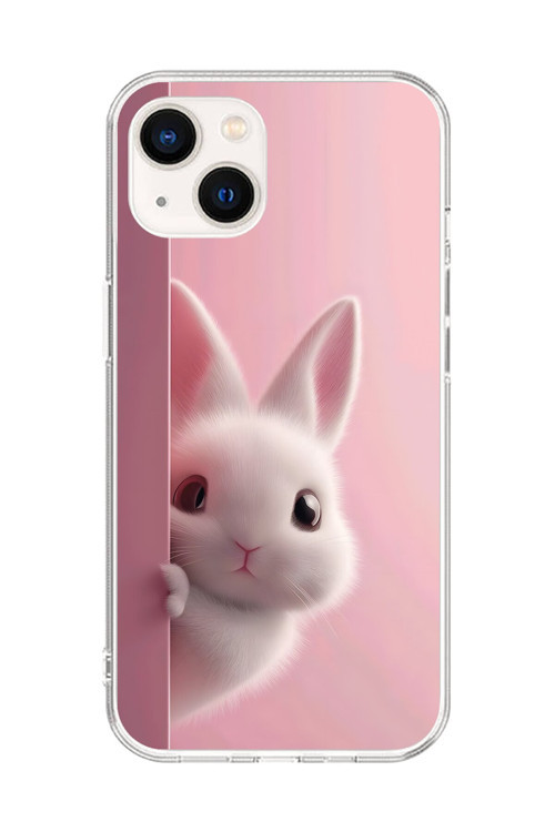 İphone 14 Uyumlu Şeffaf Kılıf 5 Peluş Tasarımlı