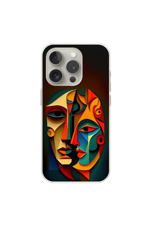 İphone 12 Pro Max Uyumlu Şeffaf Kılıf Tablo 6 Tasarımlı