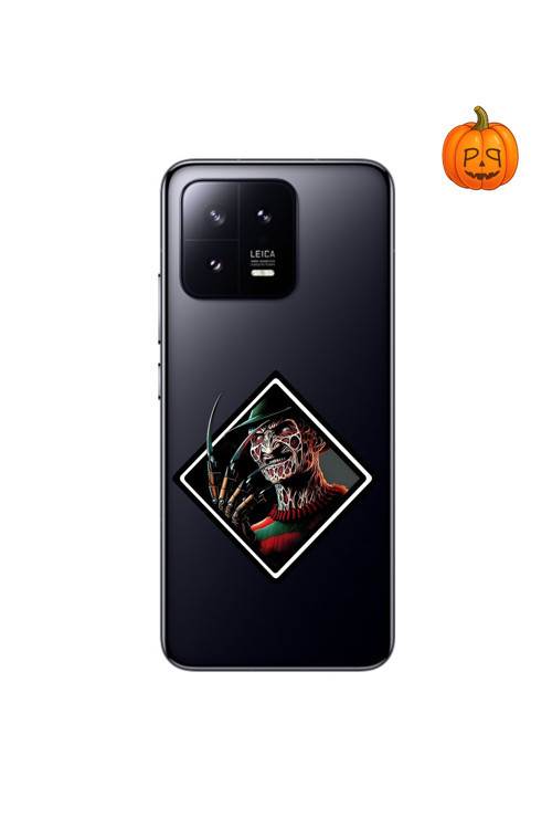 Ppkin Dali Design Xiaomi Mi 13 Lite Uyumlu Şeffaf Kılıf Horror 2 Tasarımlı