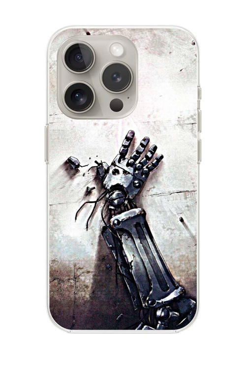 İphone 15 Pro Uyumlu Şeffaf Kılıf Fullmetal Alchemist Tasarımlı 3