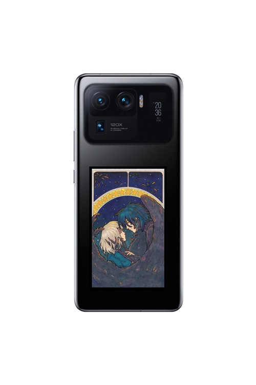 Xiaomi Mi 11 Pro Uyumlu Şeffaf Kılıf Howls Moving Castle 3 Tasarımlı