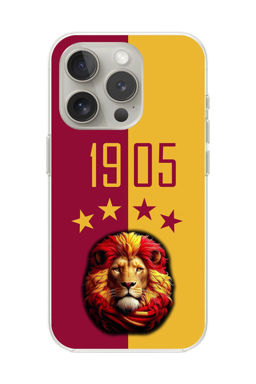 İphone 12 Pro Uyumlu Şeffaf Kılıf Şeffaf 1905 Aslan Tasarımlı
