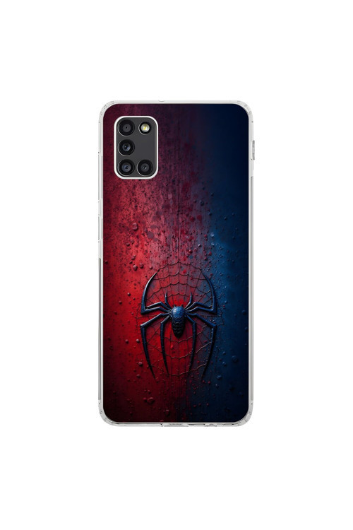 Samsung Galaxy A31 Uyumlu Şeffaf Kılıf Spider-Man 3 Tasarımlı