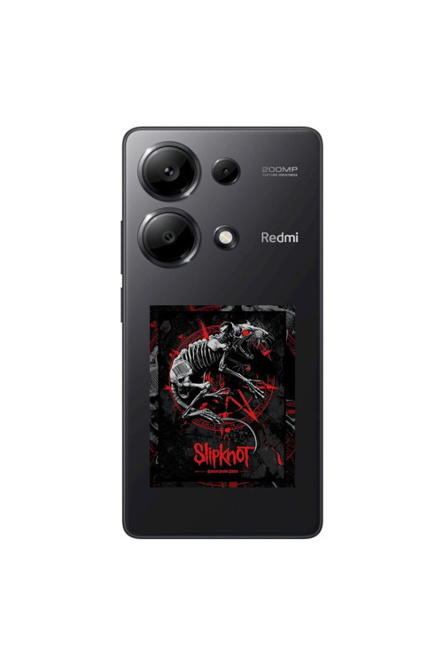 Xiaomi Redmi Note 13 Pro Uyumlu Şeffaf Kılıf Slipknot Tasarımlı
