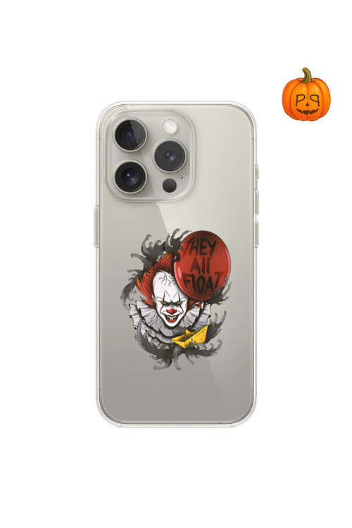 Ppkin Dali Design İphone 15 Pro Max Uyumlu Şeffaf Kılıf Horror 1 Tasarımlı