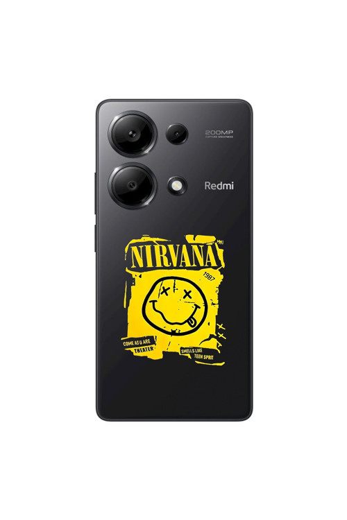 Xiaomi Redmi Note 13 Pro Uyumlu Şeffaf Kılıf Nirvana Tasarımlı