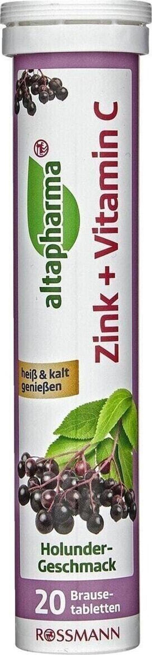 Vitamin C,çinko Içeren Takviye Edici Gıda Efervesan Tablet Kara Mürver Aromalı 20 A