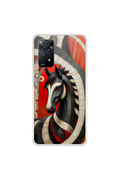 Xiaomi Redmi Note 11 Pro Uyumlu Şeffaf Kılıf Tablo 5 Tasarımlı
