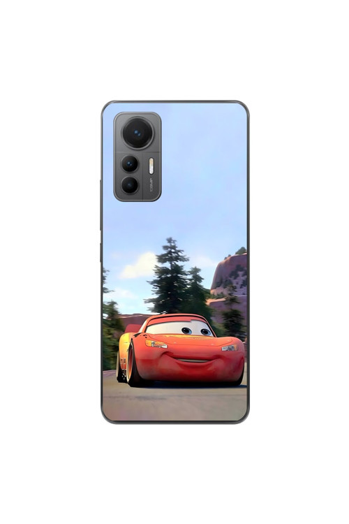 Xiaomi Mi 12 Lite Uyumlu Şeffaf Kılıf Couple Mcqueen 1 Tasarımlı