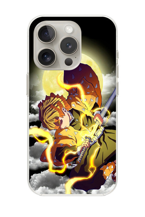 İphone 11 Pro Max Uyumlu Şeffaf Kılıf Demon Slayer Tasarımlı 2