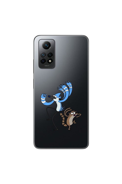 Xiaomi Redmi Note 12 Pro Uyumlu Şeffaf Kılıf Cartoon 13 Tasarımlı