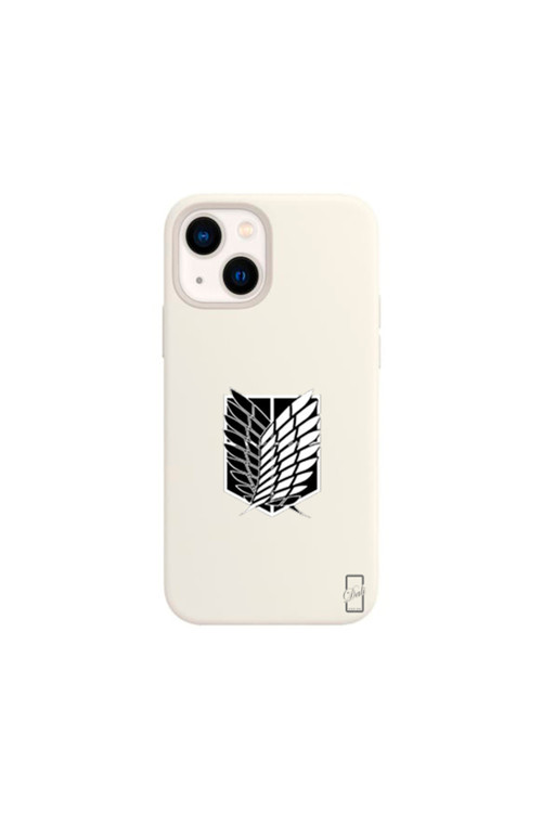 İphone 14 Beyaz Lansman Kılıf Attack On Titan