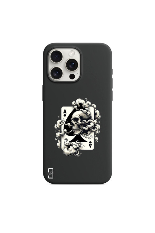 İphone 12 Pro Max Lansman Kılıf Skullcard