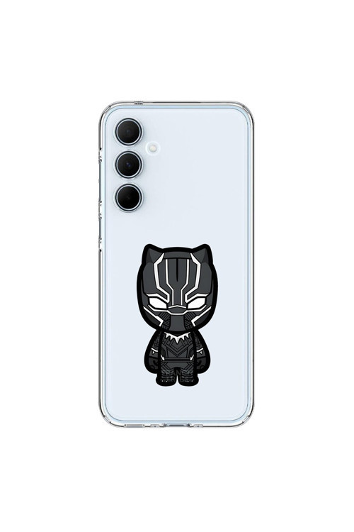 Samsung Galaxy A35 Uyumlu Şeffaf Kılıf Chibi 6 Tasarımlı