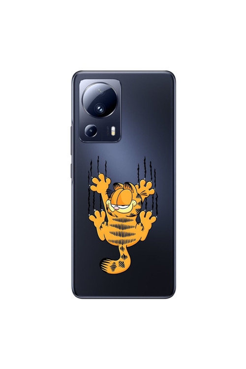 Xiaomi Mi 13 Lite Uyumlu Şeffaf Kılıf Cartoon 4 Tasarımlı