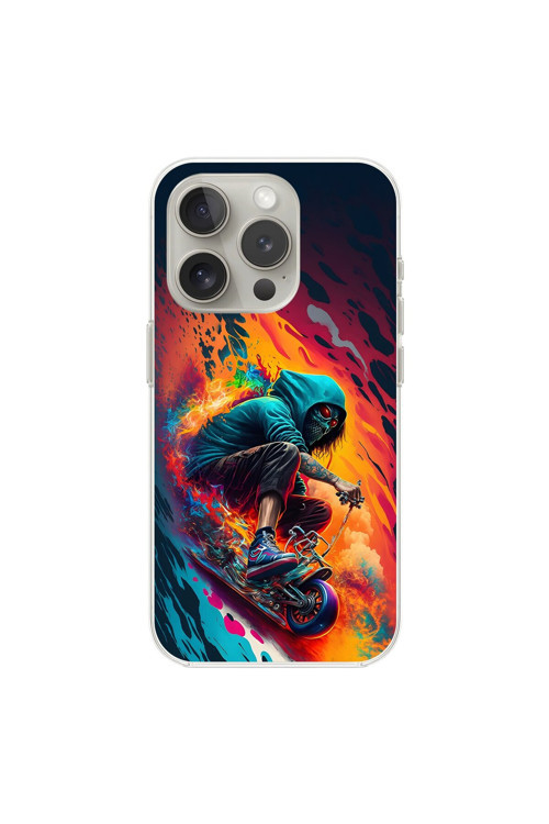 İphone 12 Pro Uyumlu Şeffaf Kılıf Aesthetic 5 Tasarımlı