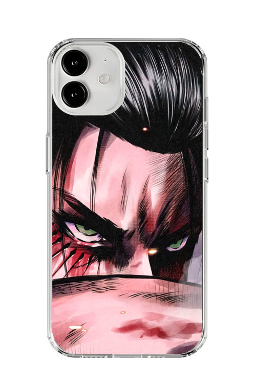 İphone 12 Mini Uyumlu Şeffaf Kılıf Attack On Titan Tasarımlı 2