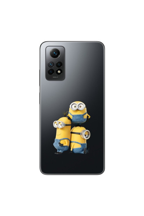 Xiaomi Redmi Note 12 Pro Uyumlu Şeffaf Kılıf Cartoon 10 Tasarımlı