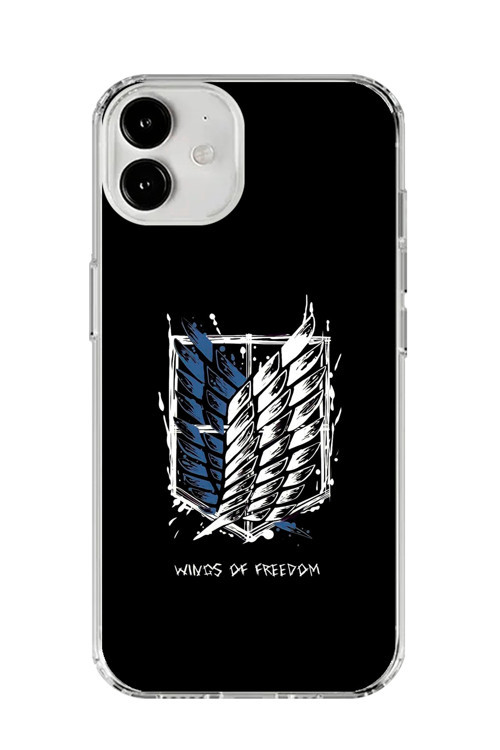 İphone 12 Mini Uyumlu Şeffaf Kılıf Attack On Titan Tasarımlı 1