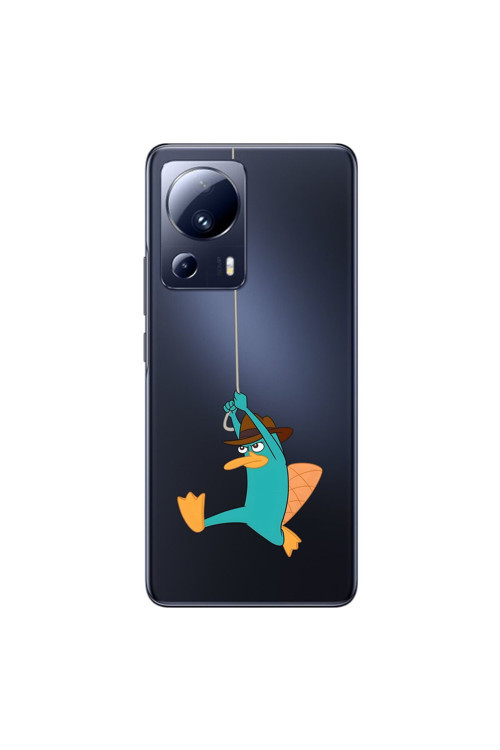 Xiaomi Mi 13 Lite Uyumlu Şeffaf Kılıf Cartoon 11 Tasarımlı
