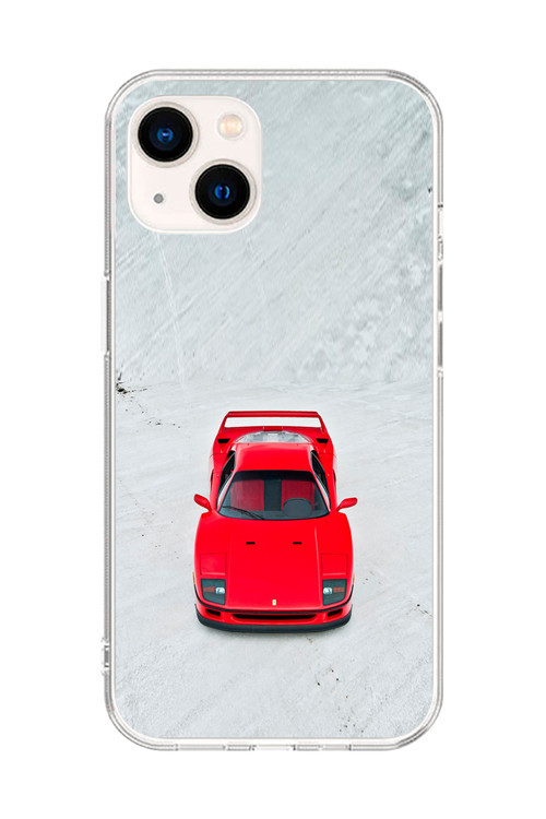 İphone 14 Uyumlu Şeffaf Kılıf Araba Tasarımlı 1