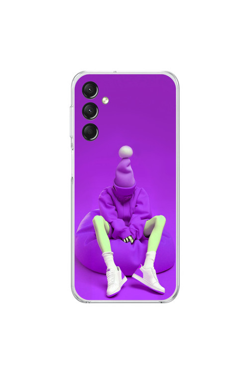 Samsung Galaxy A14 Uyumlu Şeffaf Kılıf No Face 6 Tasarımlı