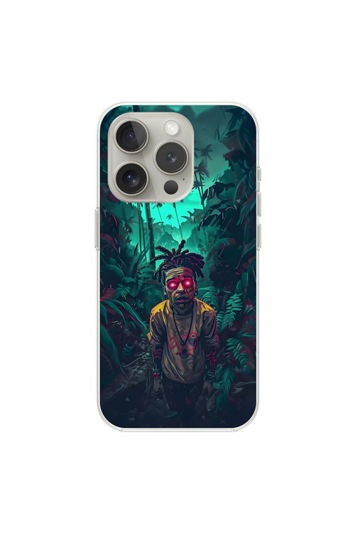 İphone 12 Pro Uyumlu Şeffaf Kılıf Aesthetic 7 Tasarımlı