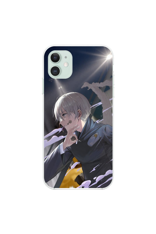 İphone 11 Uyumlu Şeffaf Kılıf Jujutsu Kaisen 3 Tasarımlı