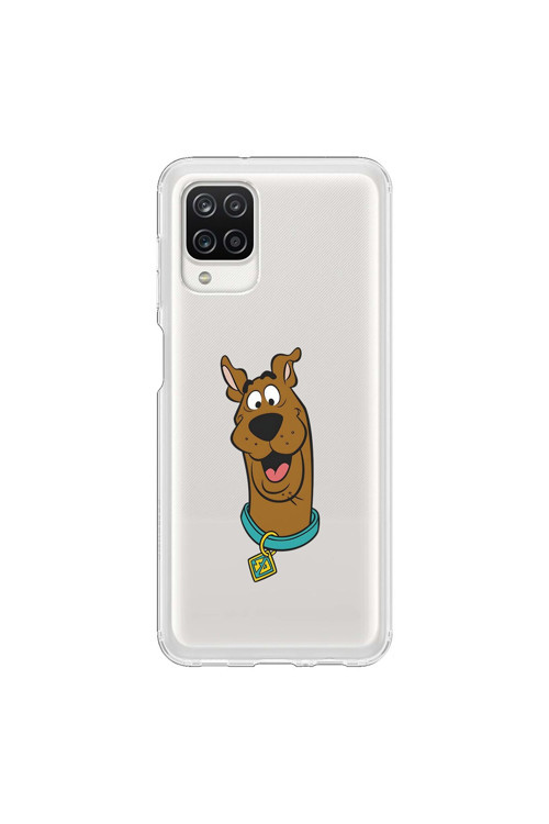 Samsung Galaxy A12 Uyumlu Şeffaf Kılıf Cartoon 14 Tasarımlı