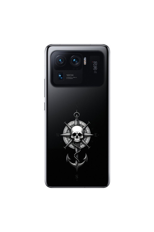 Xiaomi Mi 11 Pro Uyumlu Şeffaf Kılıf Pirate 5 Tasarımlı